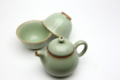粉青懐汝茶器セット